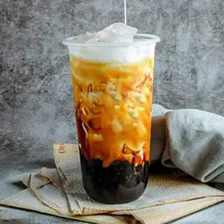 Hình ảnh trà sữa ô long nhài