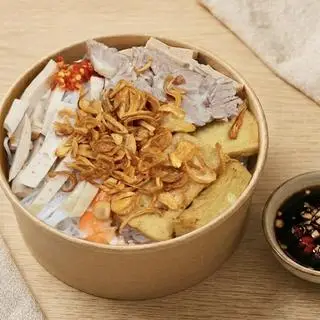 Hình ảnh Bún nước tương full topping