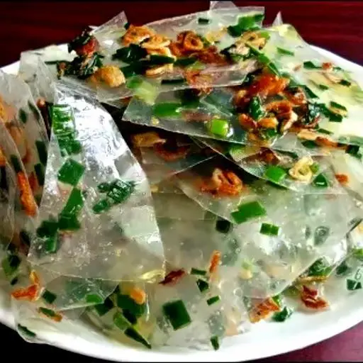 Hình ảnh Bánh tráng mỡ hành