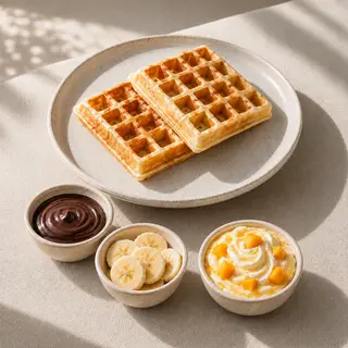 Hình ảnh Waffle Original - Set 2 Bánh