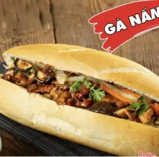 Hình ảnh Bánh Mì Gà Nấm 