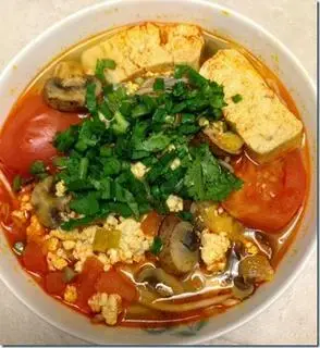 Hình ảnh Bún riêu chay
