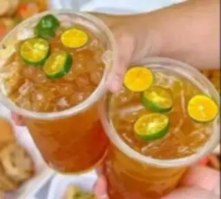 Hình ảnh Trà tắc mix trân châu