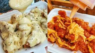 Hình ảnh Mì trộn Gà Viên sốt Phô Mai/Mayonnaise