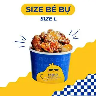 Hình ảnh Gà Rán Sốt/ Lắc Size Bé Bự