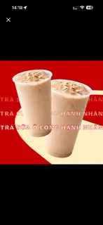 Hình ảnh Trà Sữa Ô Long Hạnh Nhân