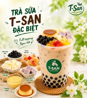 Hình ảnh T-SAN đặc biệt (Full topping)
