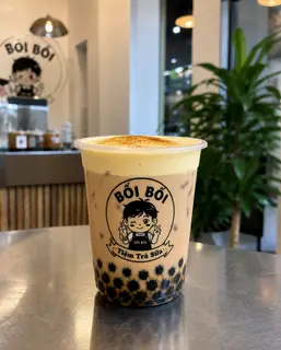 Hình ảnh Trà sữa kem trứng