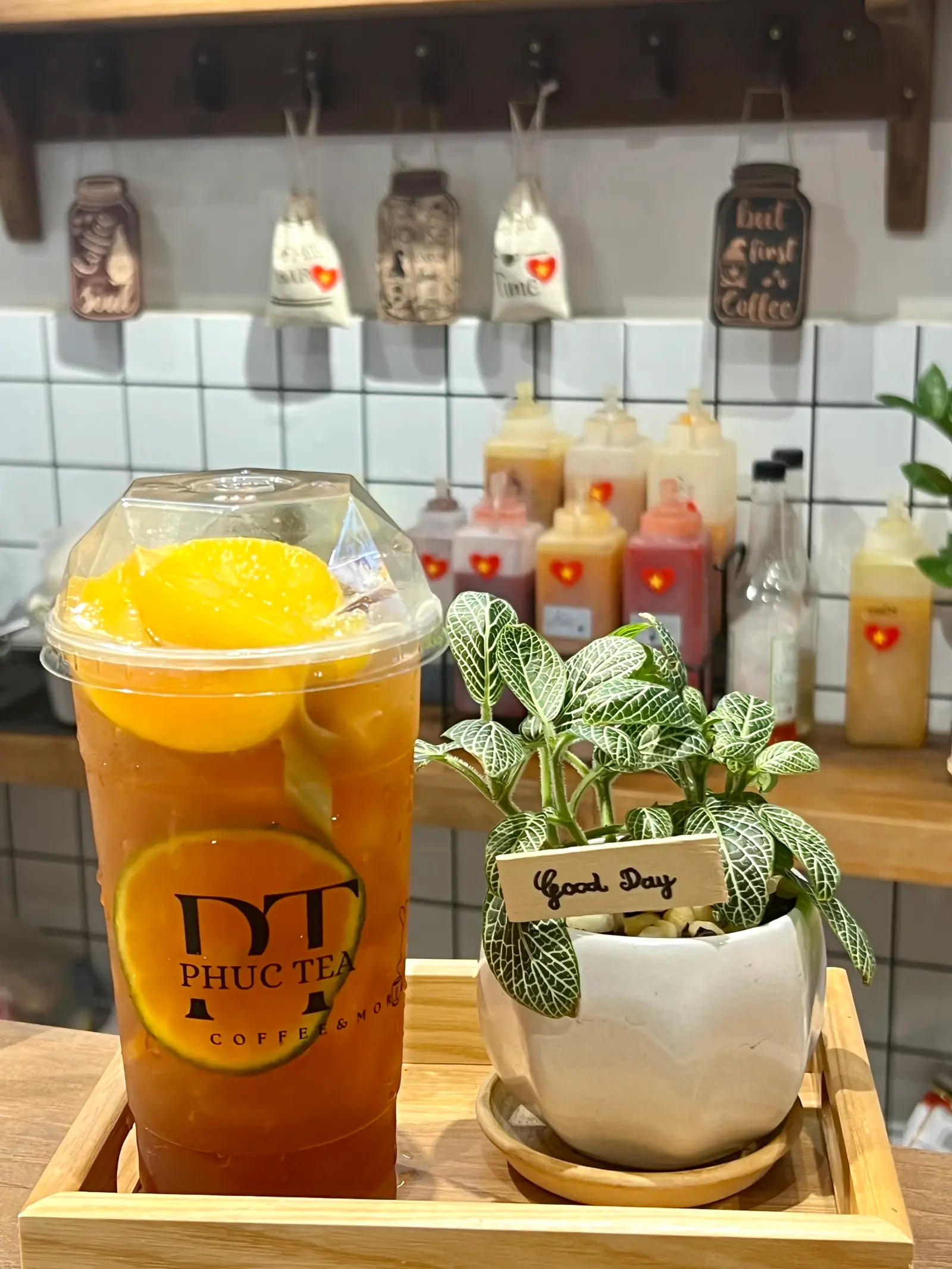 Hình ảnh Trà Đào Cam Xả