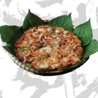 Hình ảnh Bánh xèo kim chi hải sản - Kimchi pancake with seafood