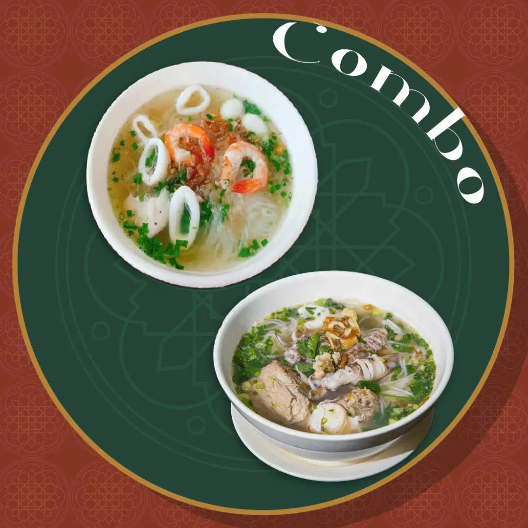 Hình ảnh COMBO (Hủ tiếu đặc biệt + Hủ tiếu hải sản)