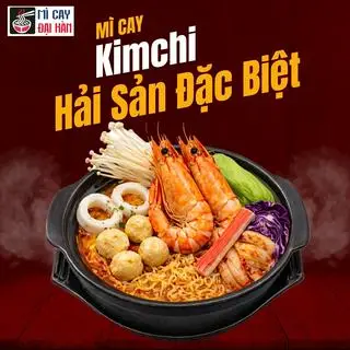 Hình ảnh Mì kimchi - hải sản + tặng ly pepsi 360ml