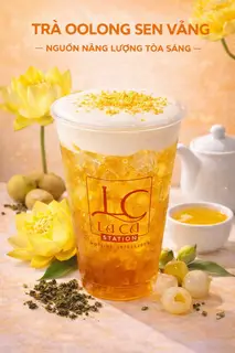Hình ảnh Trà oolong sen vàng