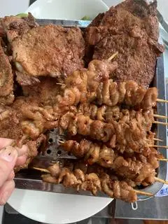 Hình ảnh Cơm sườn xiên bì