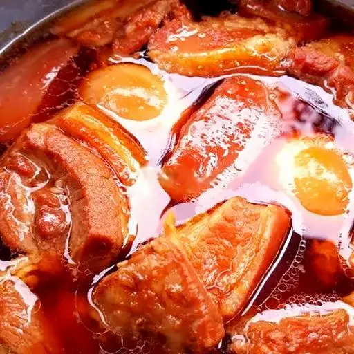 Hình ảnh Cơm thịt kho trứng