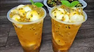 Hình ảnh trà măng cụt chanh dây