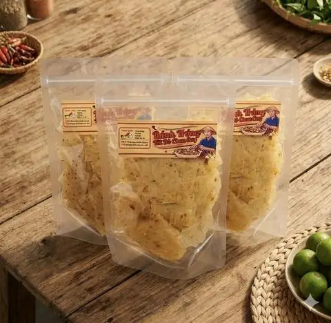 Hình ảnh Bánh Tráng Tỏi Bò Chua Cay