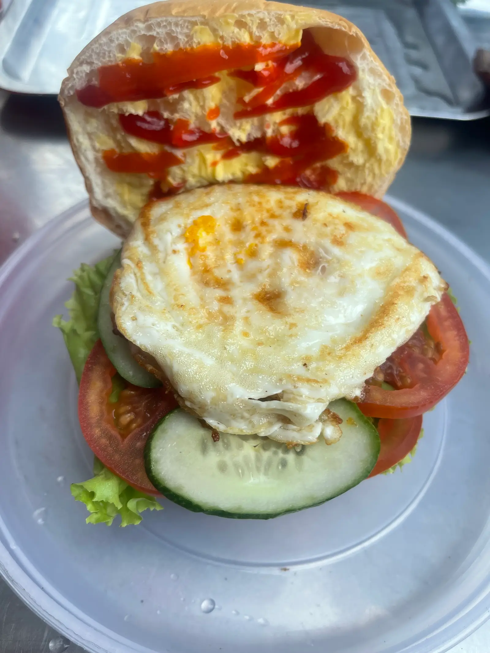 Hình ảnh Hamburger Trứng 