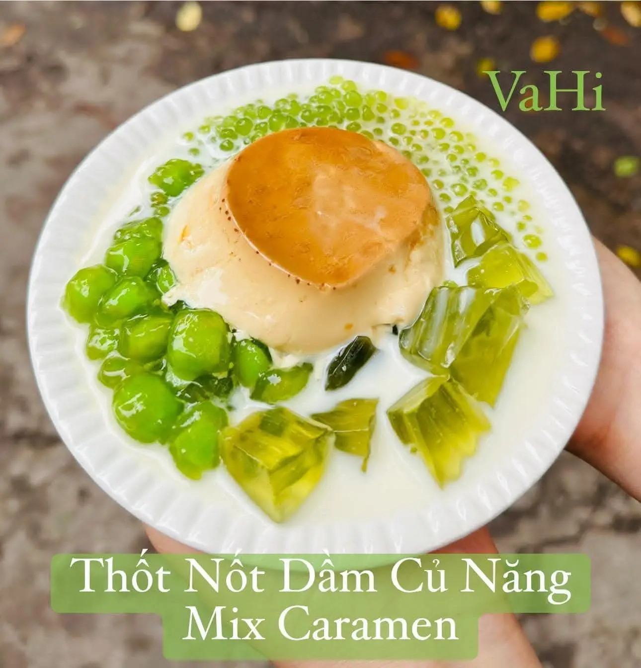 Hình ảnh Thốt nốt dầm củ năng caramen