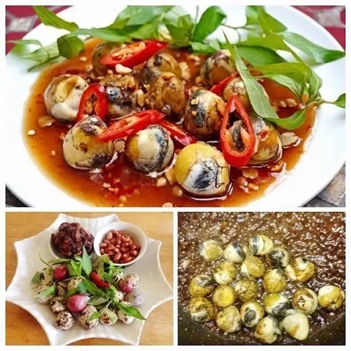 Hình ảnh Trứng Cút Lộn Xào Me Dừa+Bánh Mỳ