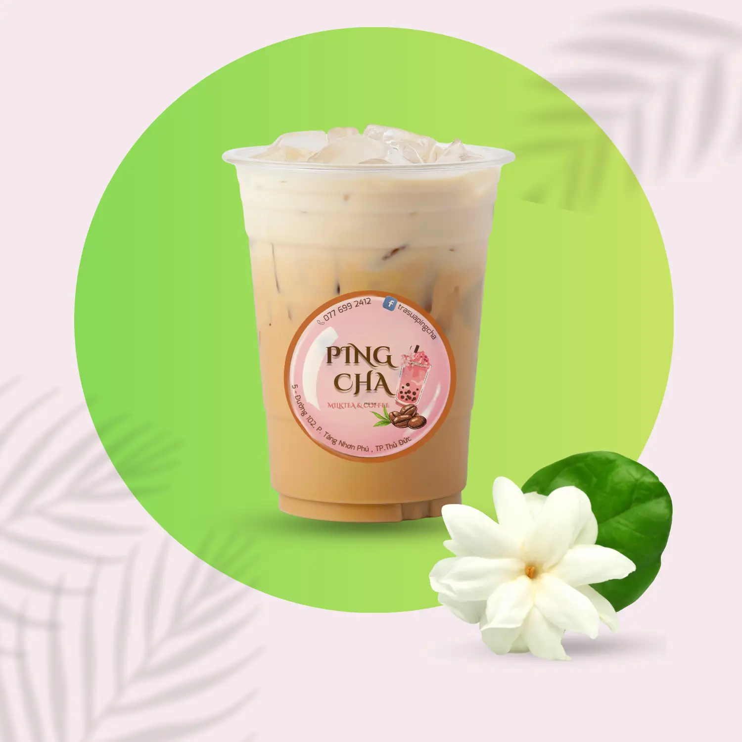 Hình ảnh Trà sữa lài