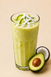 Hình ảnh Bơ già dừa non