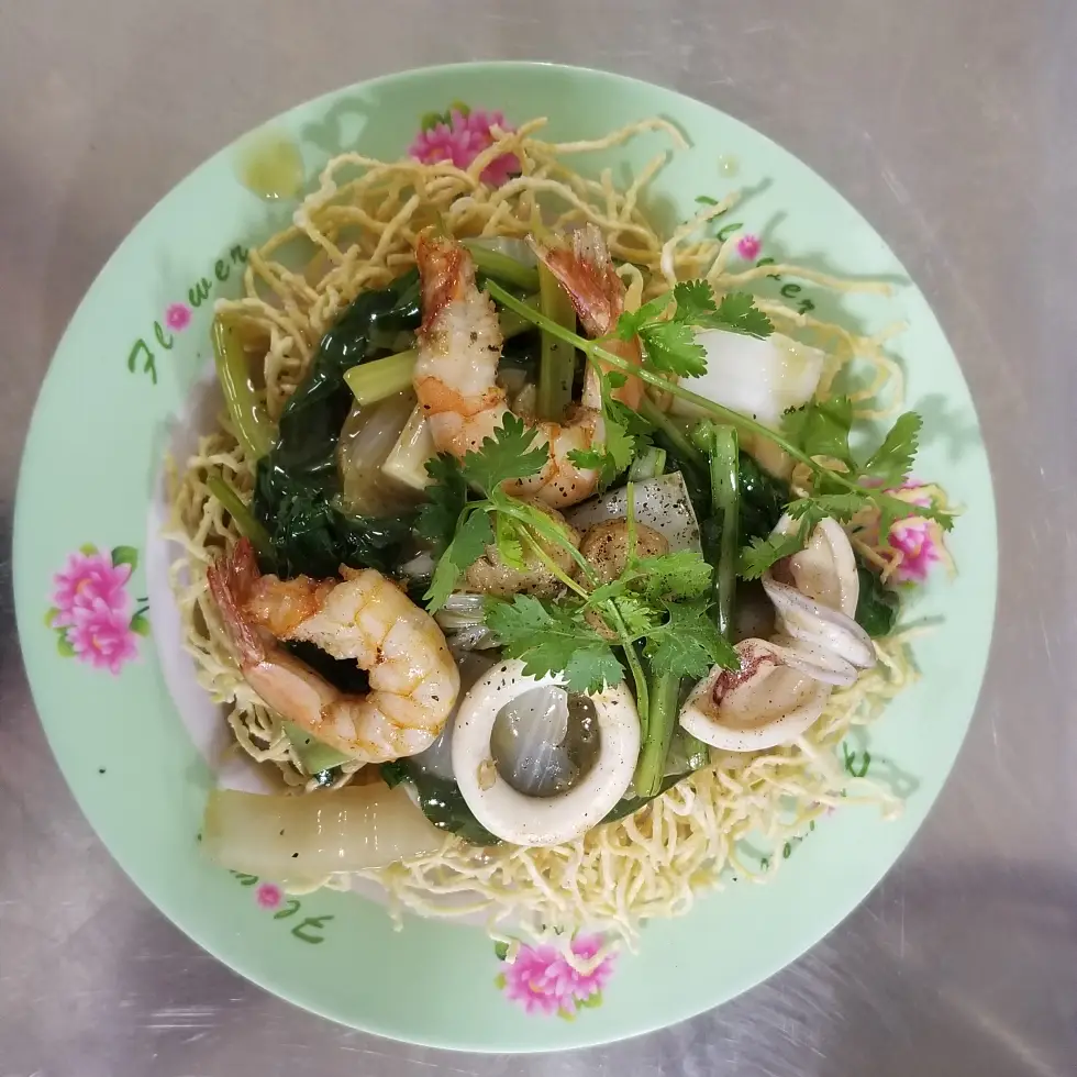 Hình ảnh Mì xào giòn hải sản