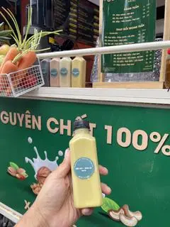 Hình ảnh Sữa bí đỏ - hạt điều - hạt sen