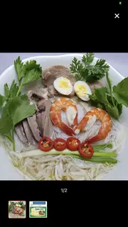 Hình ảnh Hủ tiếu nam vang khô