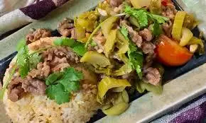 Hình ảnh cơm rang cải bò