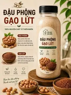 Hình ảnh Đậu phộng - gạo lứt