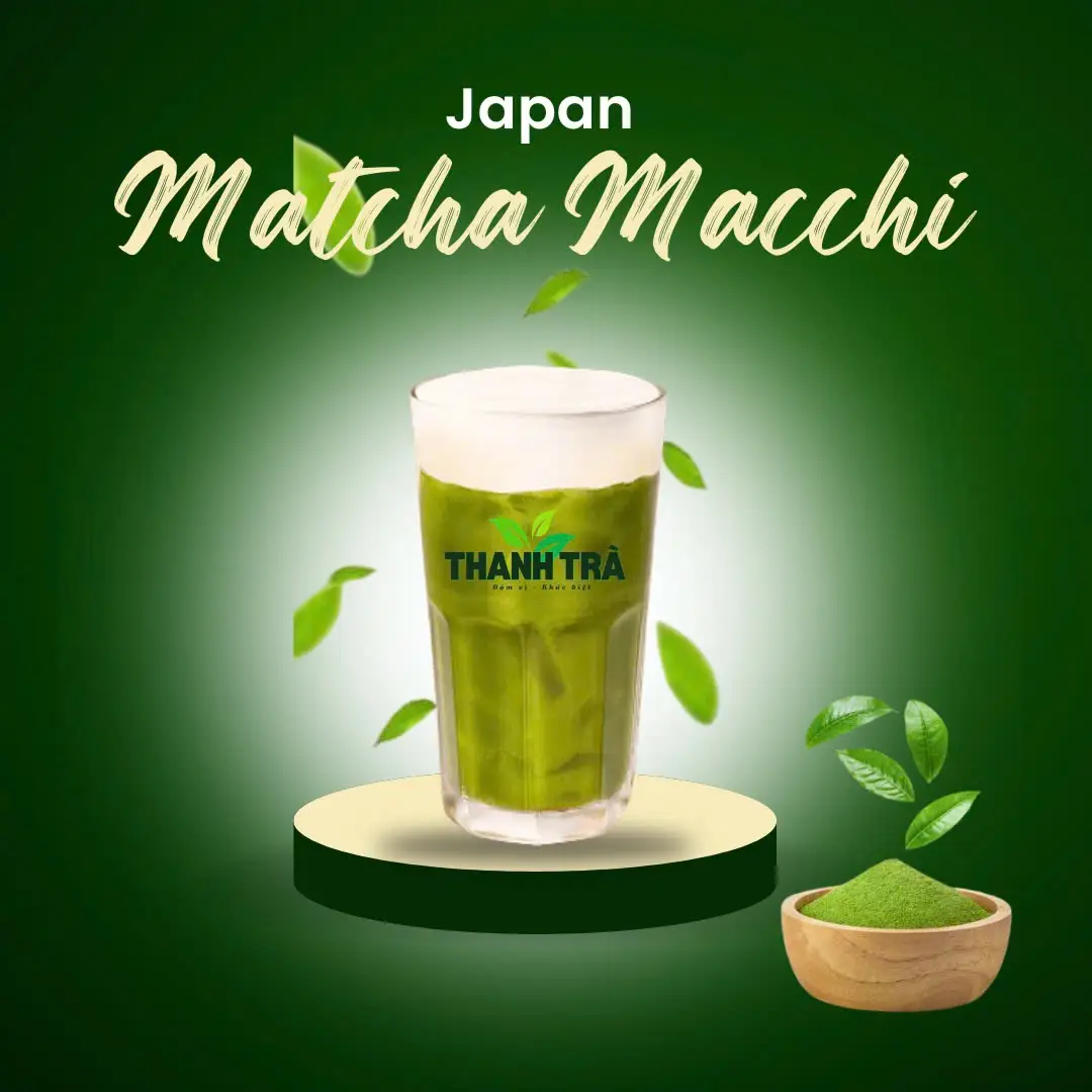 Hình ảnh Matcha macchiato