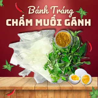 Hình ảnh Bánh Tráng Chấm Muối Gánh