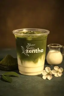Hình ảnh Grand Zentha Matcha Latte (đậm, thơm sâu hơn matcha latte thông thường)
