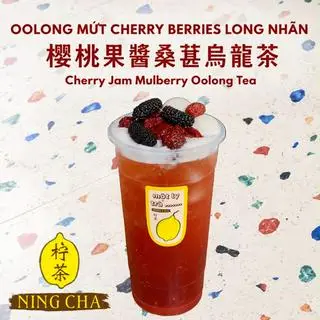 Hình ảnh Oolong Mứt Cherry Berries Long Nhãn