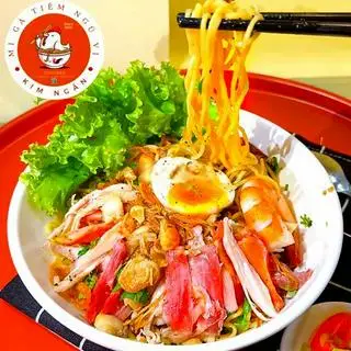 Hình ảnh Mì gà tiêm ngũ vị (mì trộn khô)