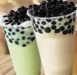 Hình ảnh Trà sữa matcha trân châu đen