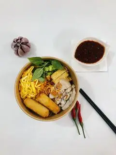 Hình ảnh Bún nước tương thập cẩm