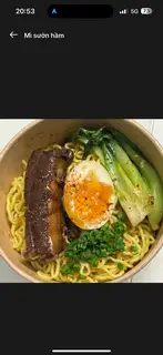 Hình ảnh Mì sườn hầm
