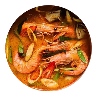 Hình ảnh bún thái tôm
