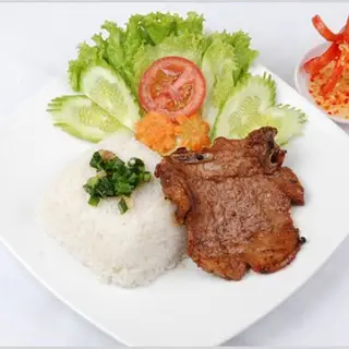 Hình ảnh Cơm Sườn Nướng