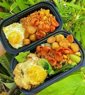 Hình ảnh Mì Trộn Chả Cá Chiên