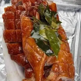 Hình ảnh vịt quay lá mắc mật lạng sơn 1 con
