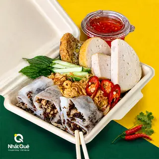 Hình ảnh Bánh Cuốn Chả 3 Loại Chả, Bánh Tôm