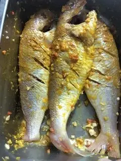 Hình ảnh cơm cá đổng chiên muối xã 