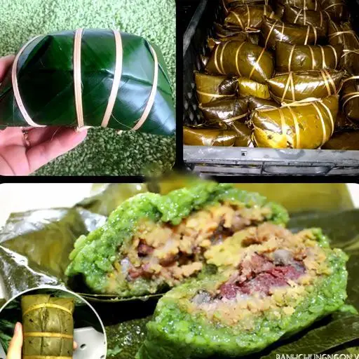 Hình ảnh Bánh chưng gù