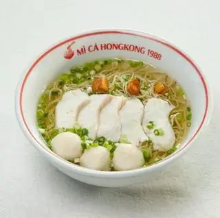 Hình ảnh Mì Cá HongKong 1988 -   香港鱼蛋面 1988