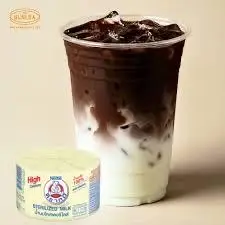 Hình ảnh cacao latte sữa gấu ly 700ml