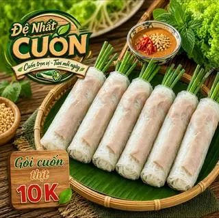 Hình ảnh Gỏi cuốn thịt (không rau)