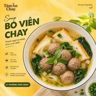Hình ảnh Soup bò viên đậu hủ
